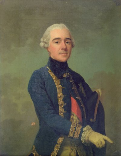 Victor Maurice de Riquet, Count of Caraman by Alexander Roslin